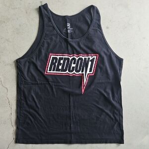 Black Redcon1 Tank Top Large